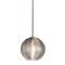 Besa Lighting Kristall 8 Cord Pendant, Smoke, Satin Nickel Finish, 1x60W Incandescent 1TT-461602-SN - alternate 1